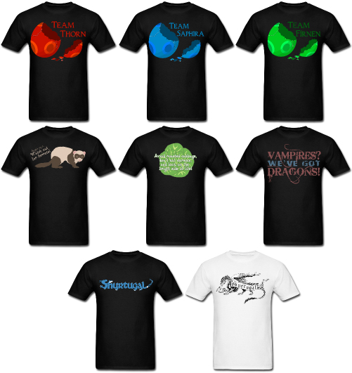Through January 30th: Free shipping on all Shur’tugal/Inheritance cycle merchandise!