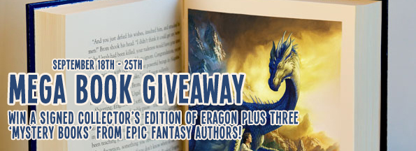 Mega Giveaway: Tell us what you’re reading and win a mystery box of great books… including a signed 10th Anniversary Collector’s Edition of ‘Eragon’!