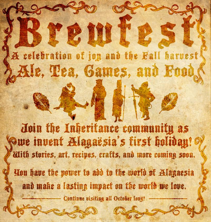 Brewfest is coming… help us invent the first Alagaesia holiday!