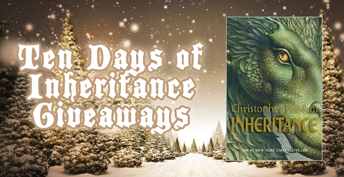 [Ended] Snag autographed Inheritance books and goodies during our Ten Days of Inheritance Giveaways!