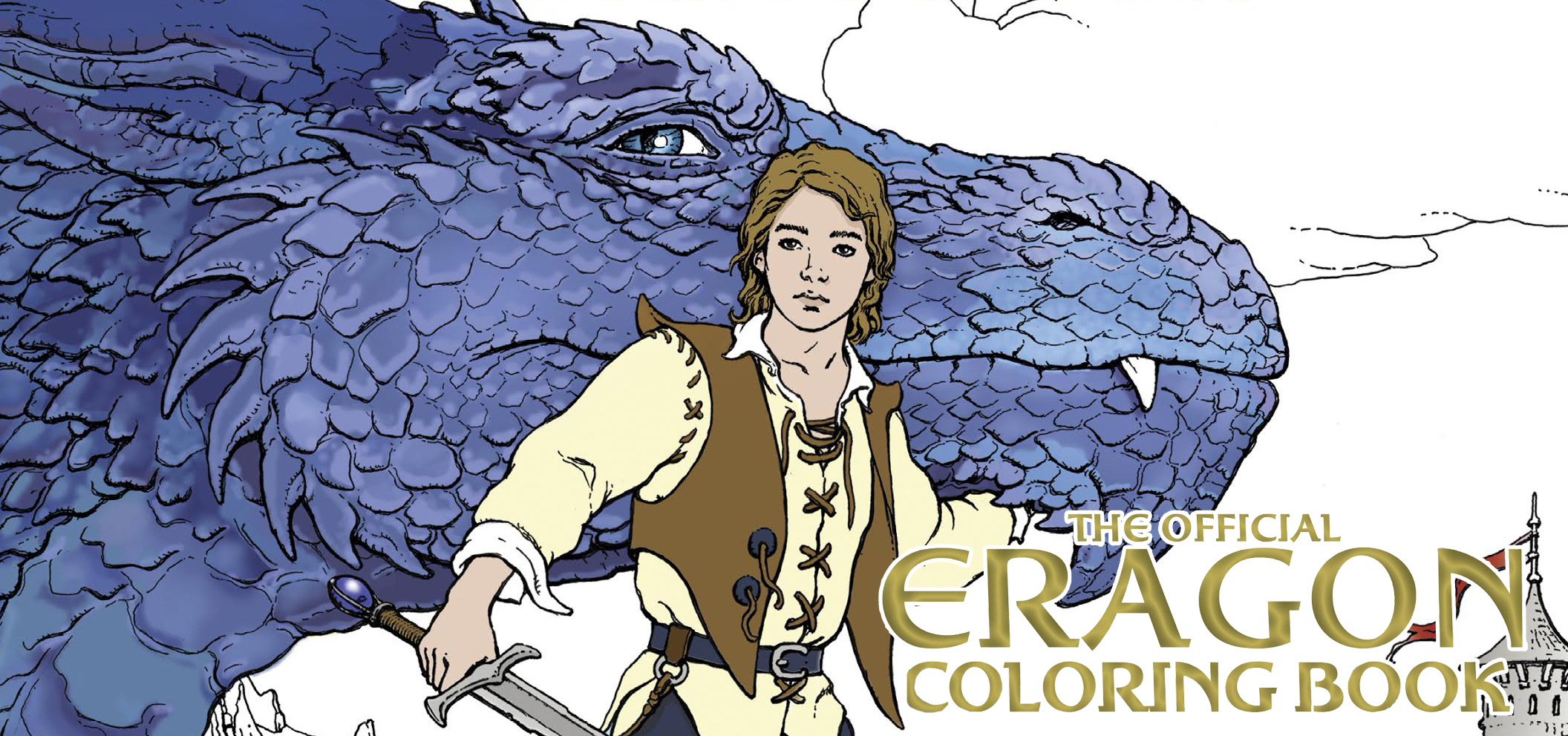 Everything we know about the Official Eragon Coloring book and its illustrator, Ciruelo!