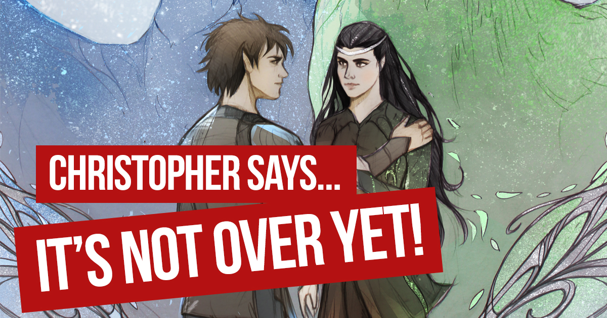 Eragon and Arya were originally going to leave together – and their relationship could still happen!