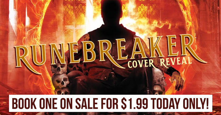 ‘Runebreaker’ cover reveal, ‘Runebinder’ on sale for just $1.99!