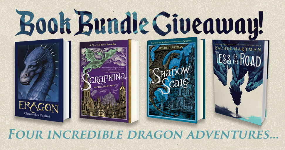 Enter to win a bundle of ‘Eragon’ and ‘Tess of the Road’!