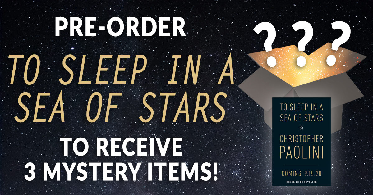 Pre-order ‘To Sleep in a Sea of Stars,’ receive three limited edition mystery items!