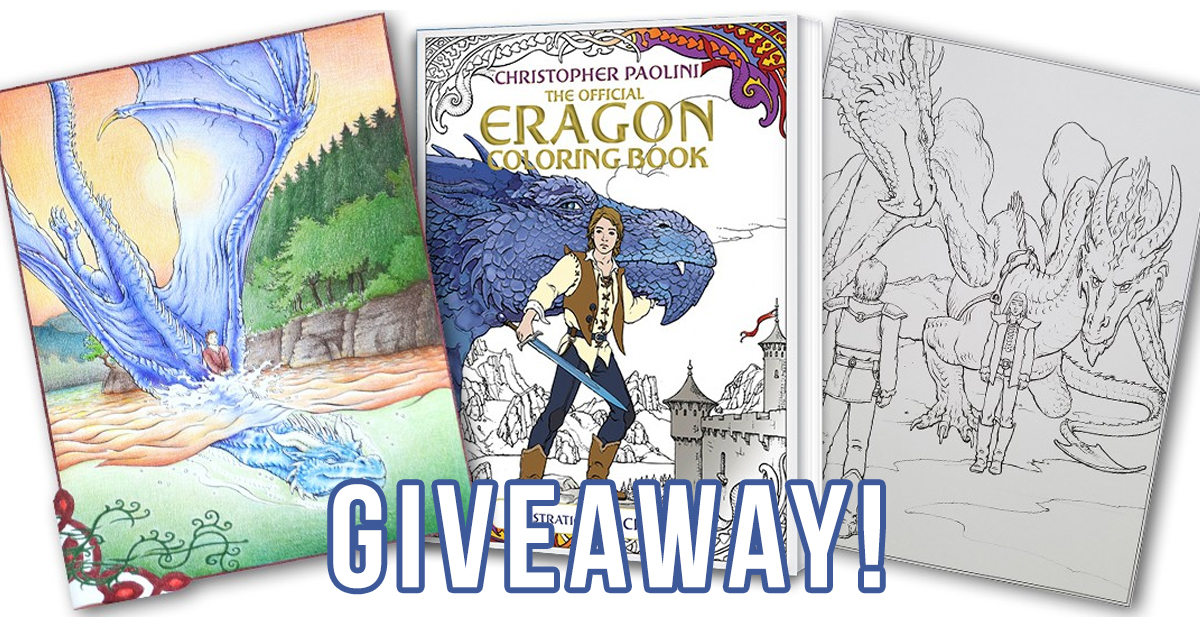 Pass the time with the Official Eragon Coloring Book! (Giveaway)