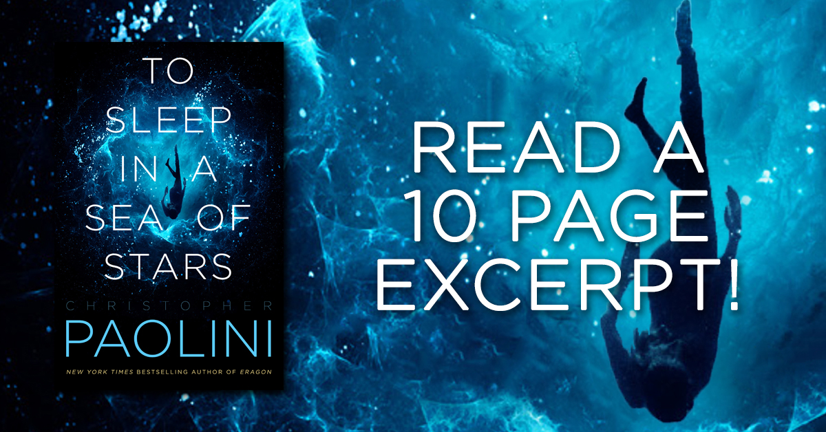 Read an excerpt from Paolini’s new book, ‘To Sleep in a Sea of Stars’