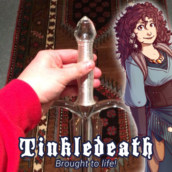 Blacksmith and Christopher Paolini bring Angela’s incredible sword ‘Tinkledeath’ to life
