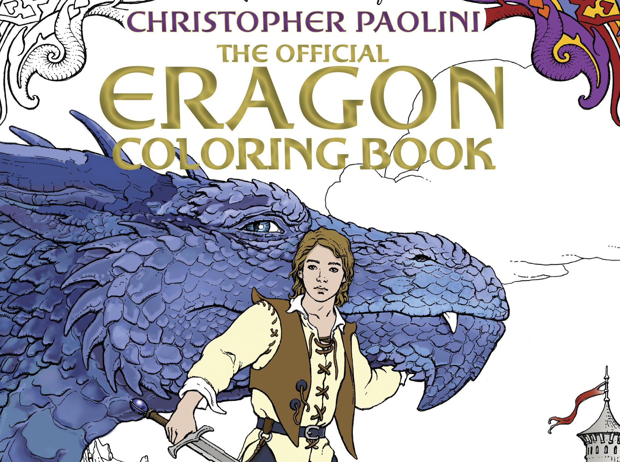 ‘Eragon Coloring Book’ announcement and cover reveal – coming May 2, 2017!