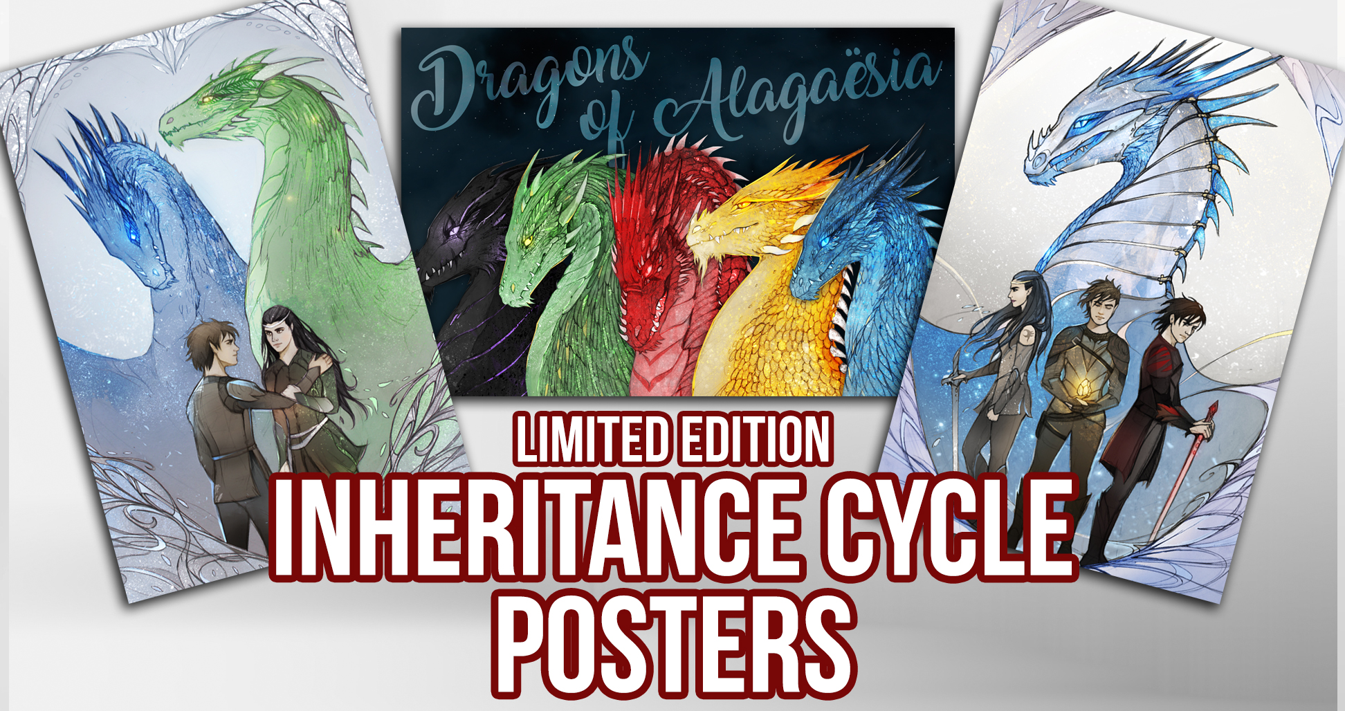 Our new art posters bring back the Riders and make Eragon/Arya finally happen!