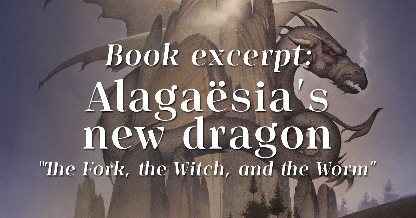Meet Alagaësia’s new dragon in the latest excerpt from ‘The Fork, the Witch, and the Worm’