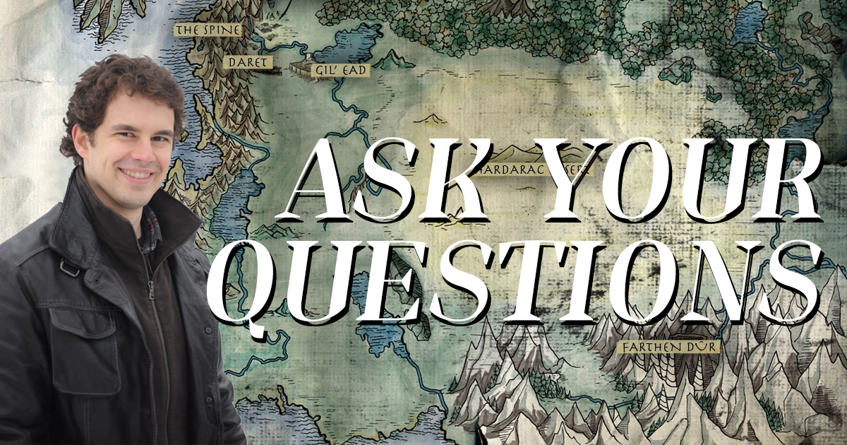 Submit your questions for an interview with Christopher Paolini!