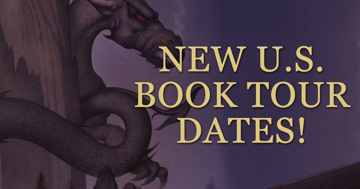 Join Christopher Paolini on his monthly Barnes & Noble book tour!